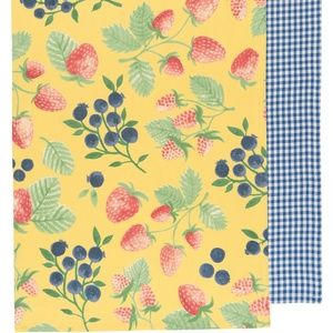 NOW DESIGNS Set/2 Tea Towels BERRY PATCH NWT